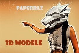 Papercraft modele 3d to świetna zabawa!