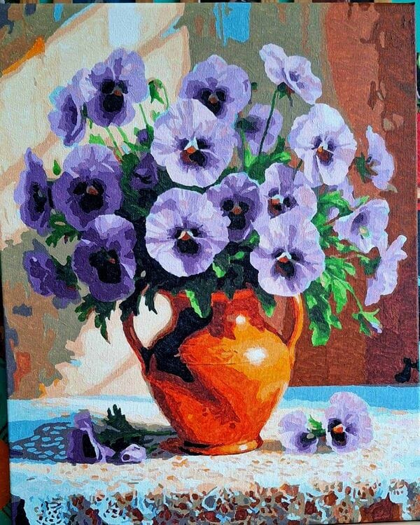 Kwiaty codzienności 40x50 cm