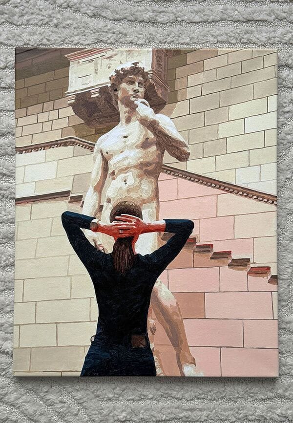 Z miłości do sztuki 40x50 cm