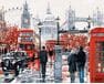 Na ulicach Londynu 40x50cm malowanie po numerach