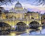 Watykan, Most św. Anioła, Bazylika św. Piotra malowanie po numerach