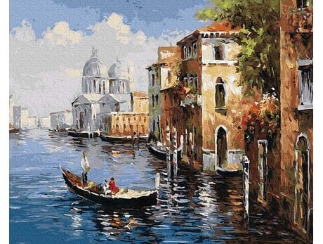 Podróż po Wenecji malowanie po numerach