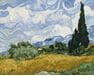 Pole pszenicy z cyprysami (Van Gogh) malowanie po numerach