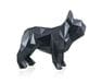 Figurka 3D „Bulldog Mars”, czarny, zestaw do składania 3D modelu papercraft 3d modele