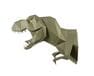 Głowa trofeum "Dinozaur Zaur", wasabi, zestaw do składania (3D model na ścianę) papercraft 3d modele