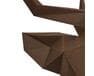 Głowa trofeum „Jeleń Pet”, brązowy, zestaw do składania (3D model na ścianę) papercraft 3d modele