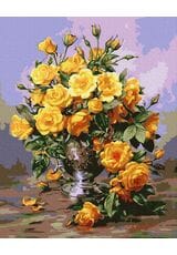 Piękne żółte róże