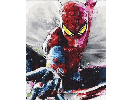 Spiderman - Superbohater malowanie po numerach