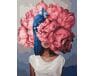 Charming Woman Flower Head malowanie po numerach