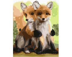 Lisia wierność 40x50cm