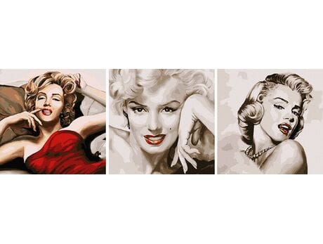 Legendarna Marilyn Monroe malowanie po numerach