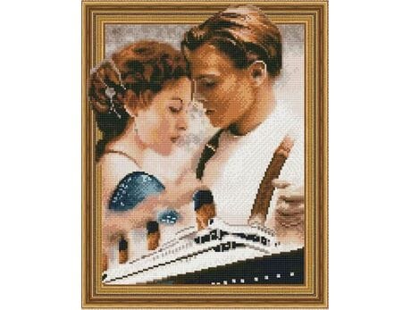 Titanic- statek miłosny diamentowa mozaika