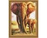 Słoń - symbol spokoju diamentowa mozaika