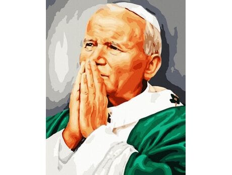Jan Paweł II malowanie po numerach