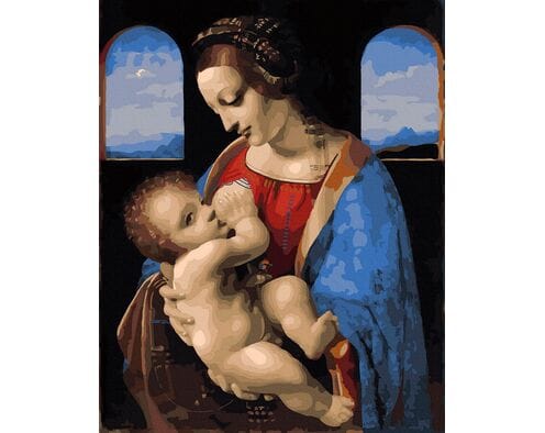 Madonna Litta - Giovanni Antonio Boltraffio i Leonardo da Vinci