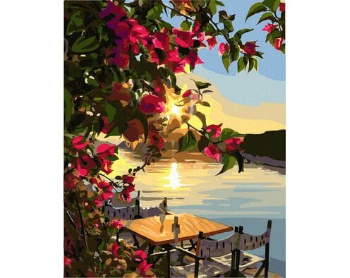 Widok na morze 40x50 cm