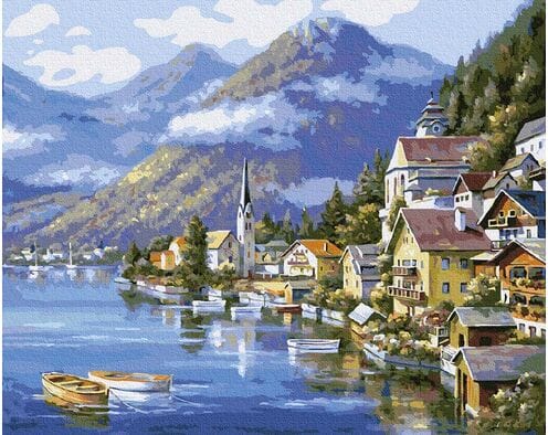 Hallstatt. Austria 40cm*50cm (bez ramy)