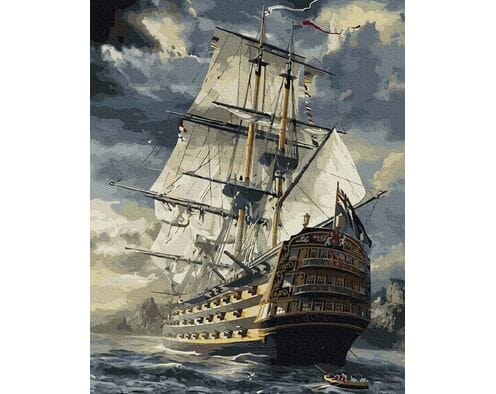 Fregata 40cm*50cm (bez ramy)