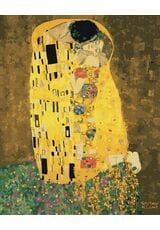 Pocałunek (Gustav Klimt) 40cm*50cm (bez ramy)