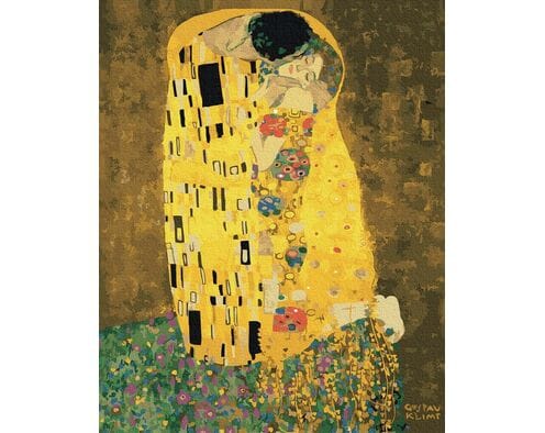 Pocałunek (Gustav Klimt) 40cm*50cm (bez ramy)