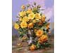 Piękne żółte róże 40cm*50cm (bez ramy) malowanie po numerach