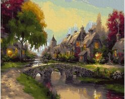 Dom jak Marzenie 40cm*50cm (bez ramy)