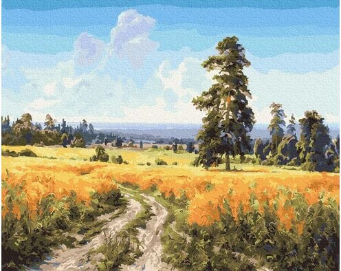 Pole żyta 40cm*50cm (bez ramy)