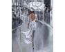 W białej sukni pod parasolem 40cm*50cm (bez ramy) malowanie po numerach