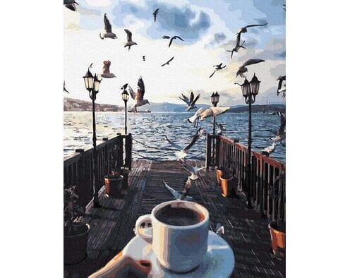 Poranek nad morzem 40cm*50cm (bez ramy)