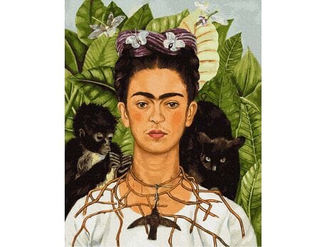 Frida Kahlo - Autoportret 40cm*50cm (bez ramy) malowanie po numerach