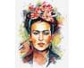 Frida Kahlo - decoupage 40cm*50cm (bez ramy) malowanie po numerach
