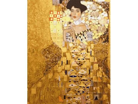 Gustav Klimt. Portret Adele Bloch-Bauer I 40cm*50cm (bez ramy) malowanie po numerach