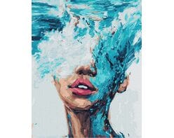 Cicha woda brzegi rwie 40cm*50cm (bez ramy)