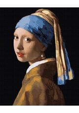 Jan Vermeer. Dziewczyna z perłą 40cm*50cm (bez ramy)