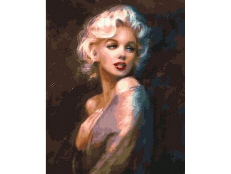 Marilyn Monroe 40cm*50cm (bez ramy) malowanie po numerach