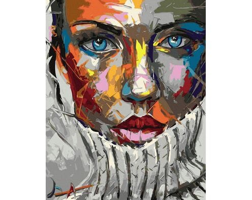 Spojrzenie kobiety 40cm*50cm (bez ramy)