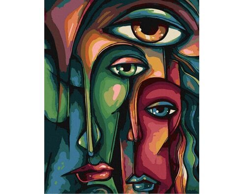Poglądy 40cm*50cm (bez ramy)