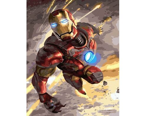 IRON MAN 40cm*50cm (bez ramy)