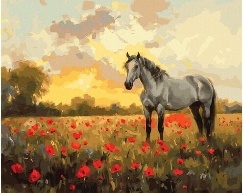 Mustang 40x50 cm