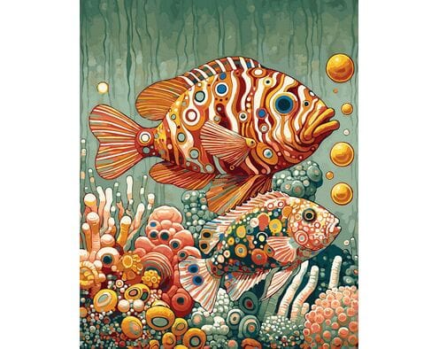 Akwarium fantazji 40x50 cm