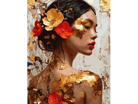 Bogini elegancji 40x50 cm malowanie po numerach