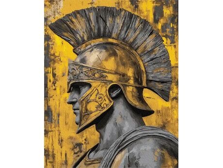 Złoty duch imperium 40x50 cm malowanie po numerach