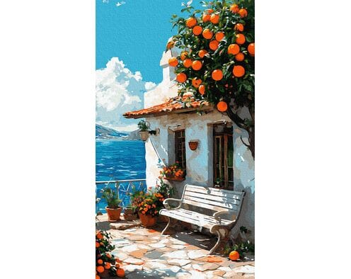 Pomarańczowy sen 40x70 cm