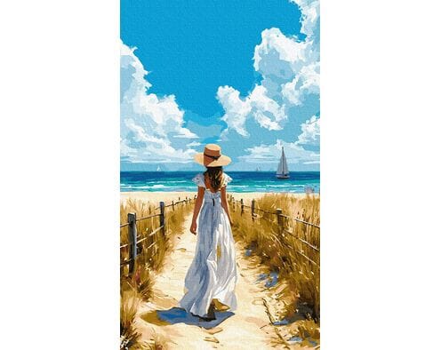 Kroki ku morzu 40x70 cm