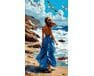 Powiew morza 40x70 cm malowanie po numerach