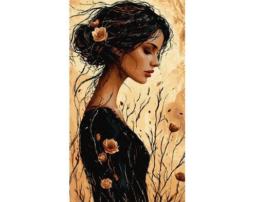 Kwiatowa Sonata dla Niej 40x70 cm