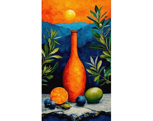 Pomiędzy wodą a niebem 40x70 cm
