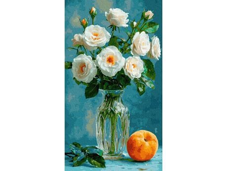Chwila kwitnienia 40x70 cm malowanie po numerach