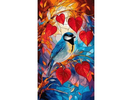 W sercu lasu 40x70 cm malowanie po numerach