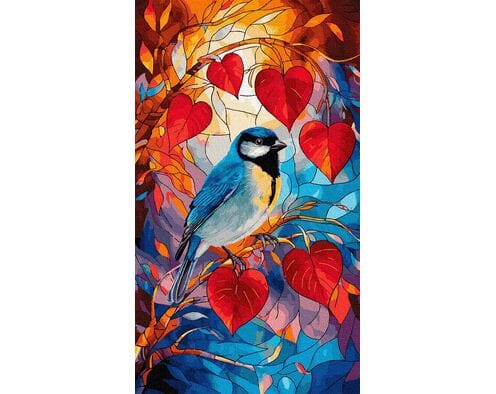 W sercu lasu 40x70 cm